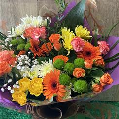 Autumn Burst Hand tied Bouquet 