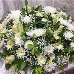 Large White Wreath